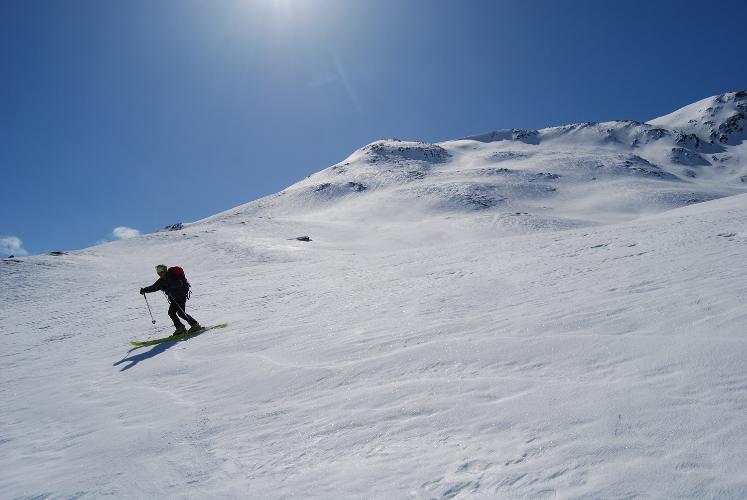 Durante la discesa dal Munt Müsella 2630 m.