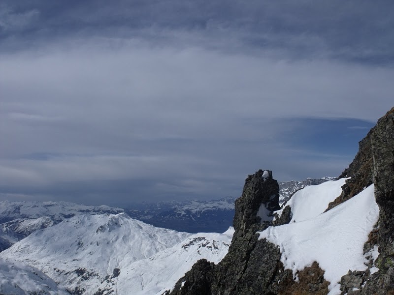 vue sur la pointe de Pormenaz