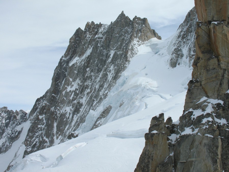 Brèche Puiseux - Face Nord des Grandes Jorasses