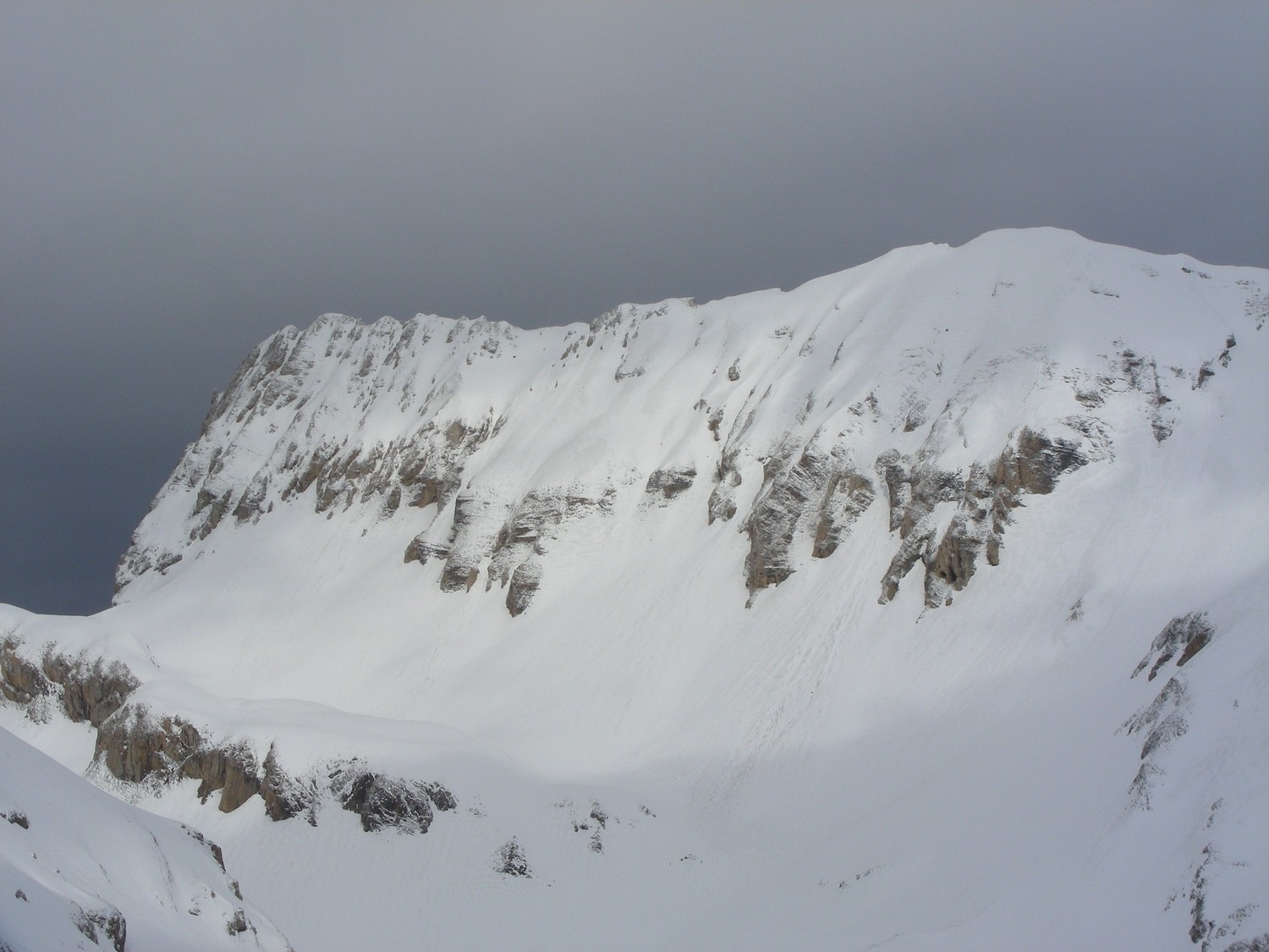 Tête de Vachères - Crête des Aiguilles - Versant SE