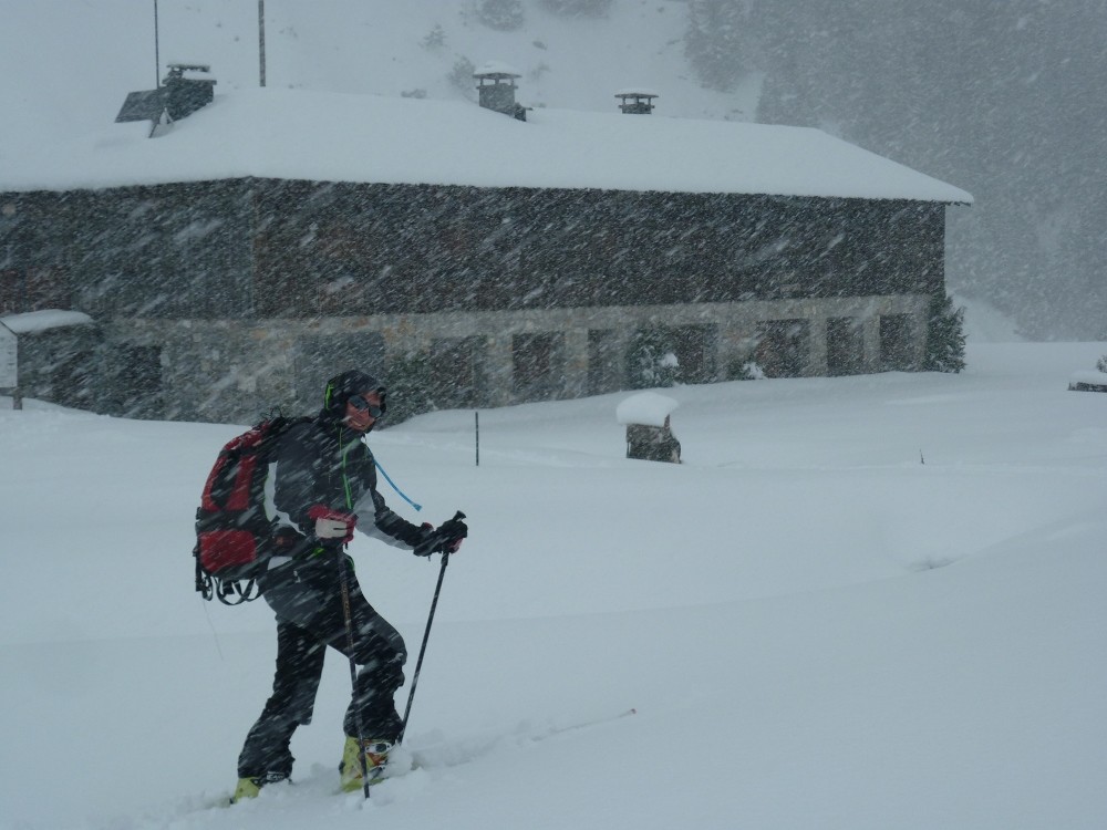 C'est balo, pendant la fenêtre météo, on était à la poste