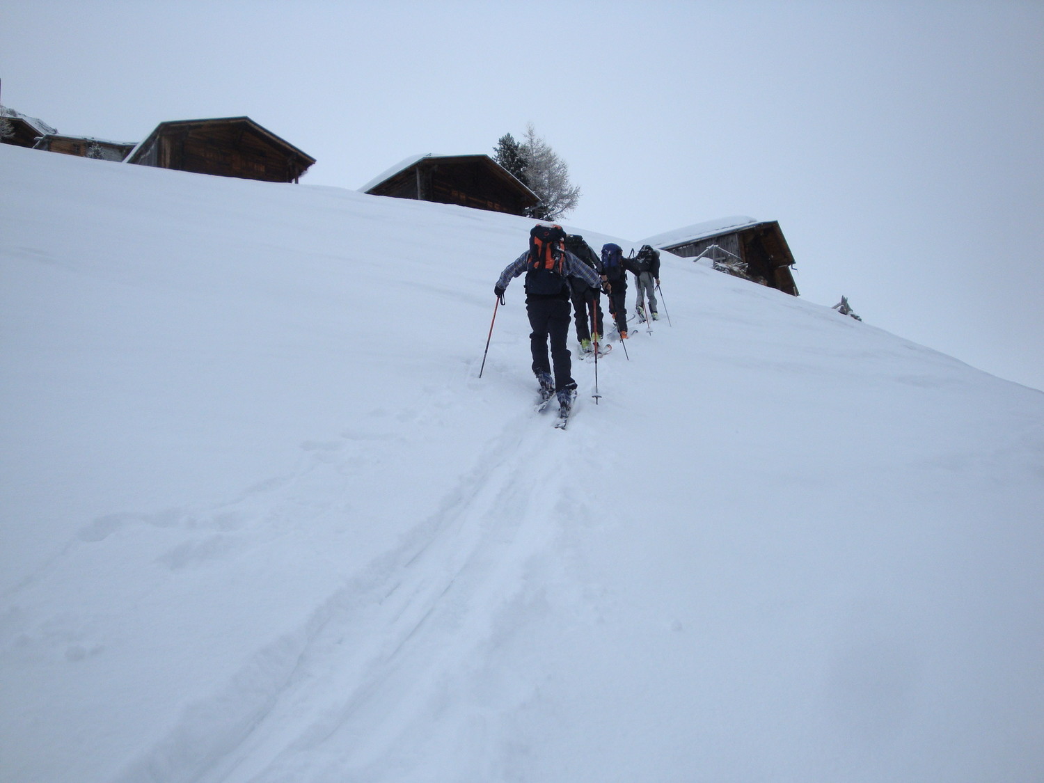 Arrivée à Restialp