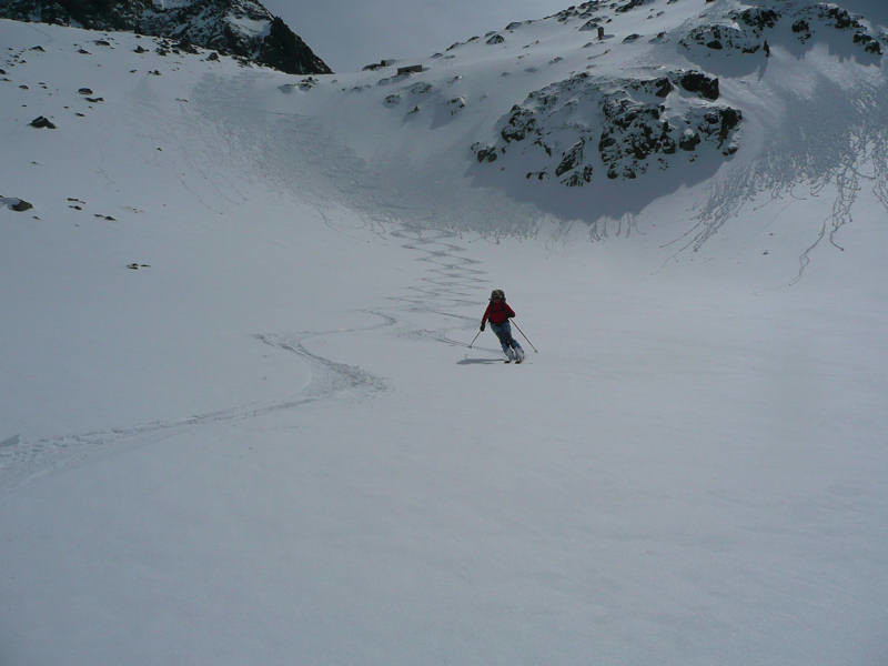 Descente finale sur le val de Rius