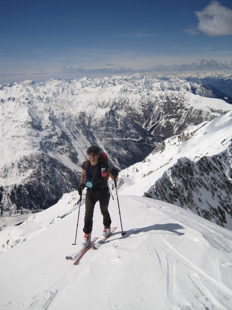 Arrivo in vetta