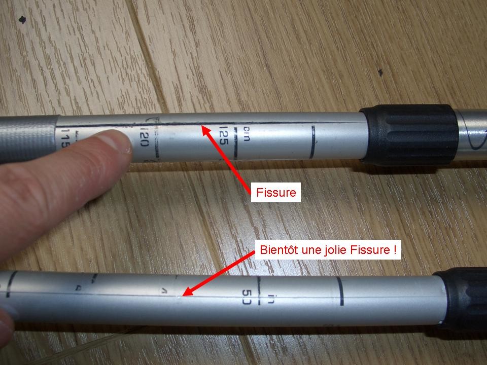 Fissure Baton Téléscopique