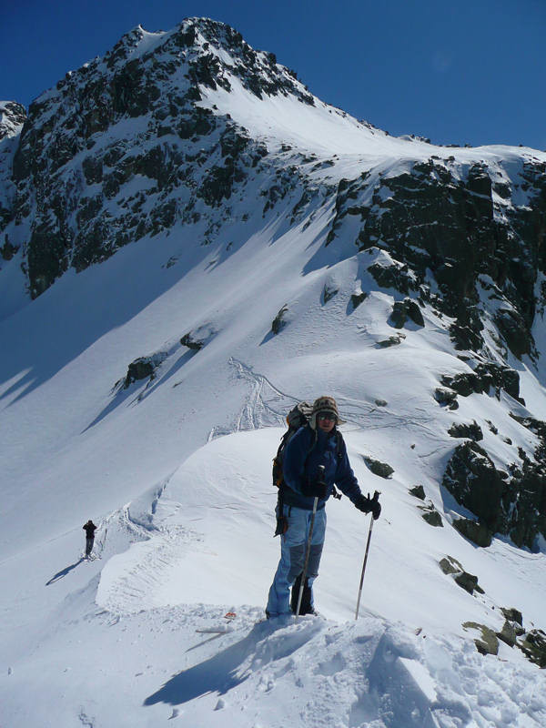 Au sommet de l'épaule 2610 m