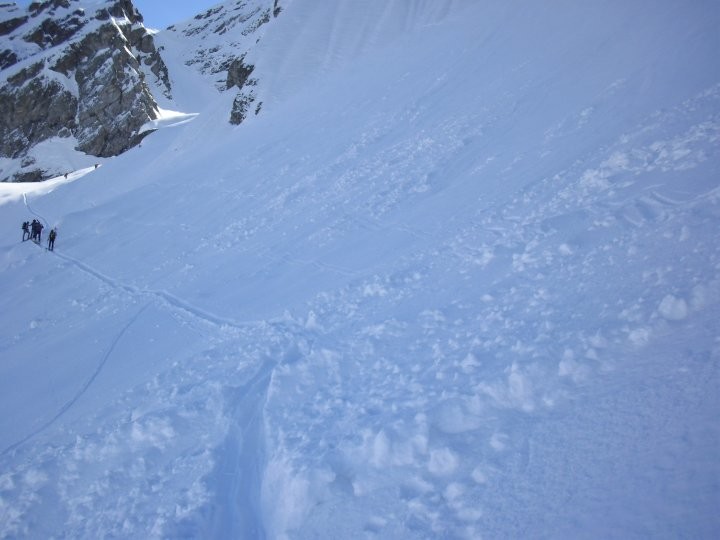 la slavina sul traverso