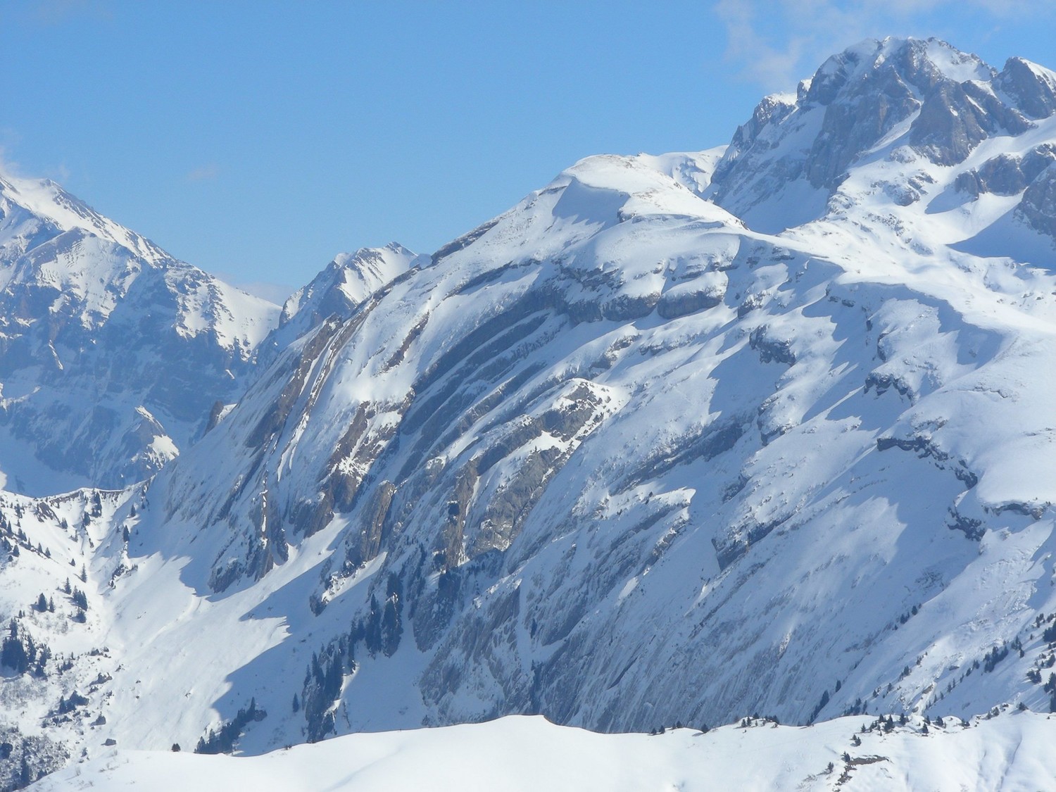 La face N de la Tête de Bostan
