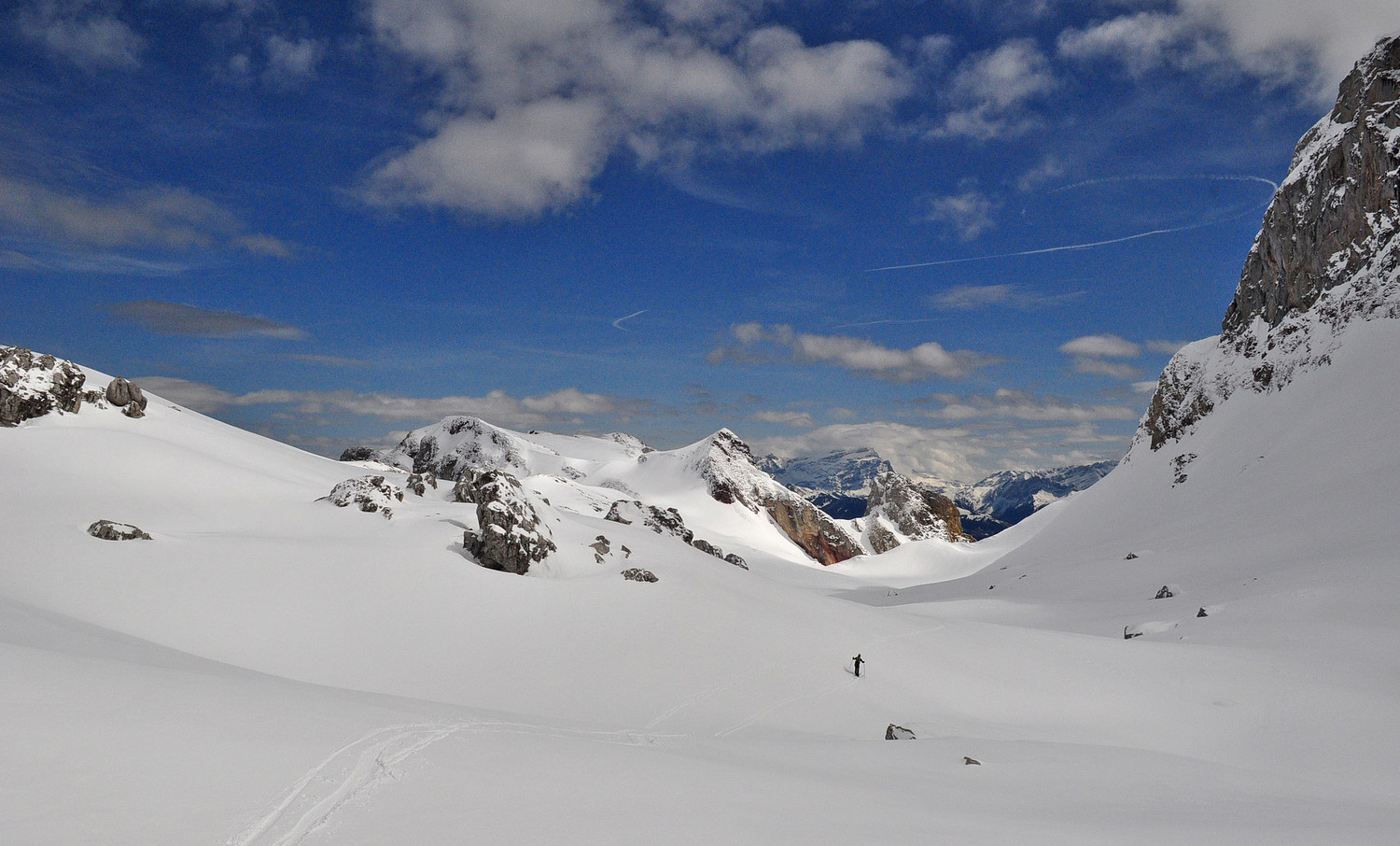 Descente Chaux du Milieu