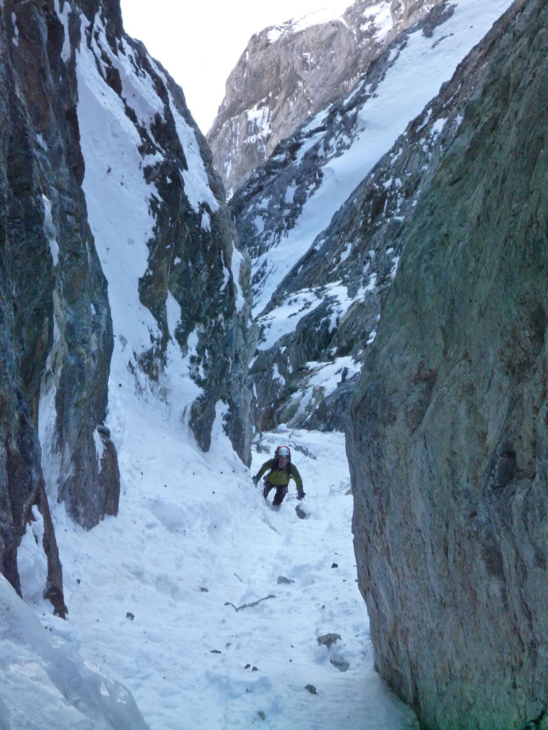Patrick dans la fin du couloir