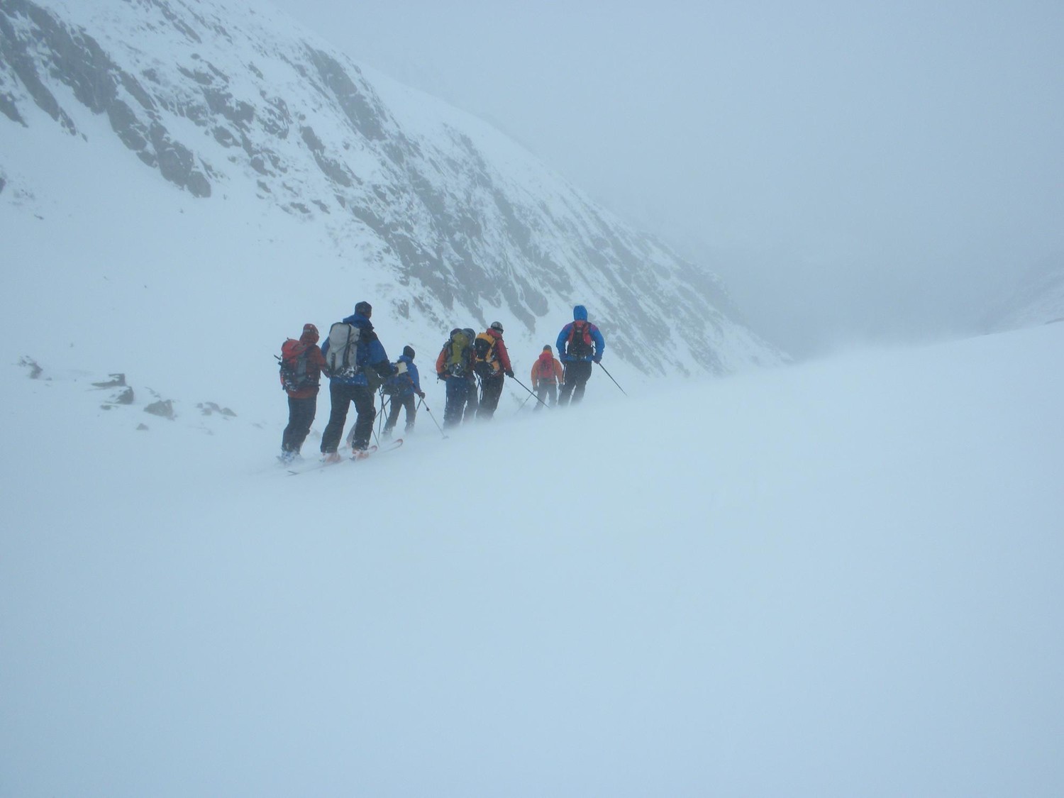 La fin de la tourmente en haut du Fellital