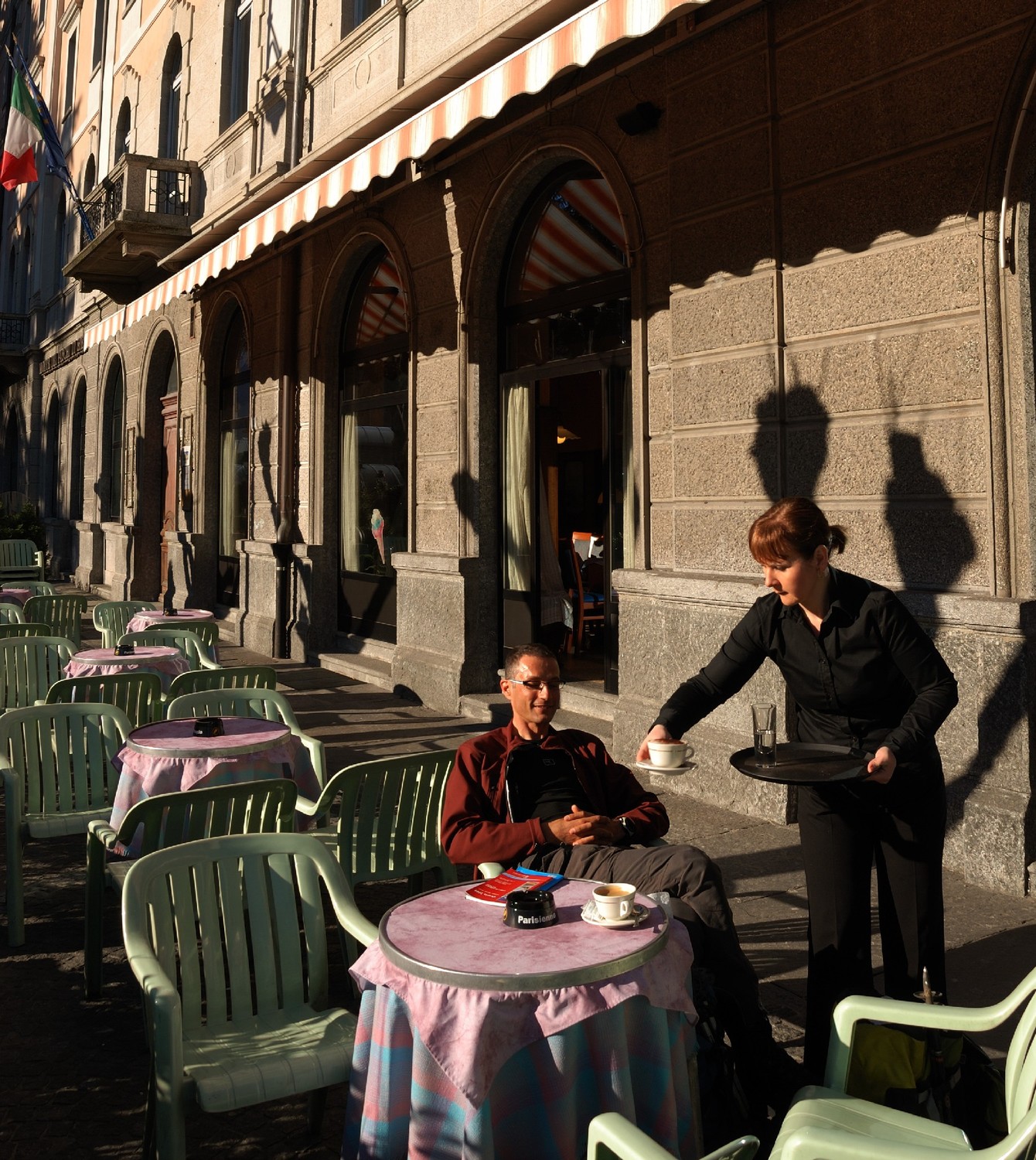 Domodossola, 9h du matin...une journée qui commence bien !