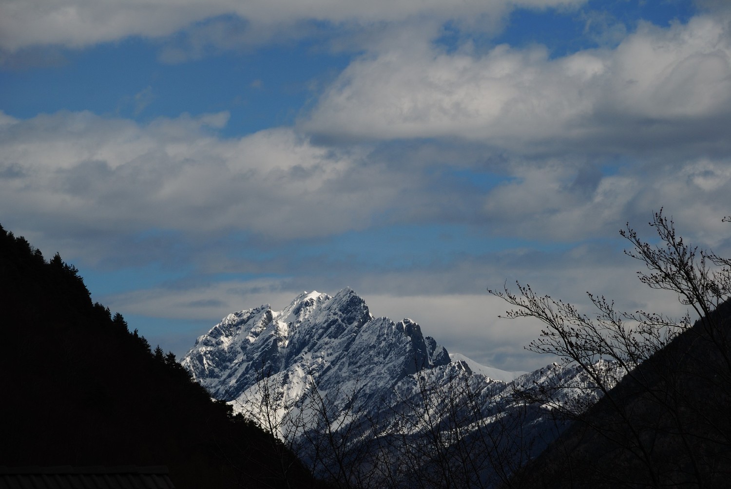 Gridone (Lac Majeur), vu du balcon du Val Vigezzo