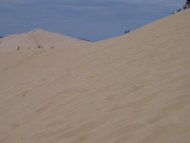 Ligne de crête jusqu'au sommet