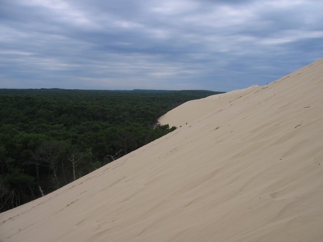 Vue depuis la face nord