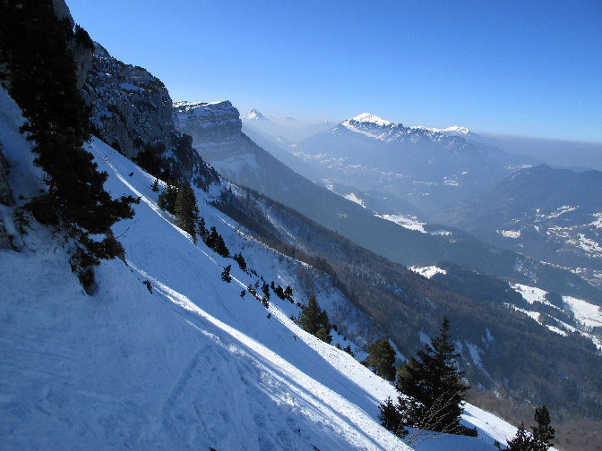 Dans la descente