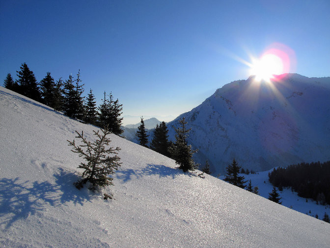 Mont Bellacha resplendissant