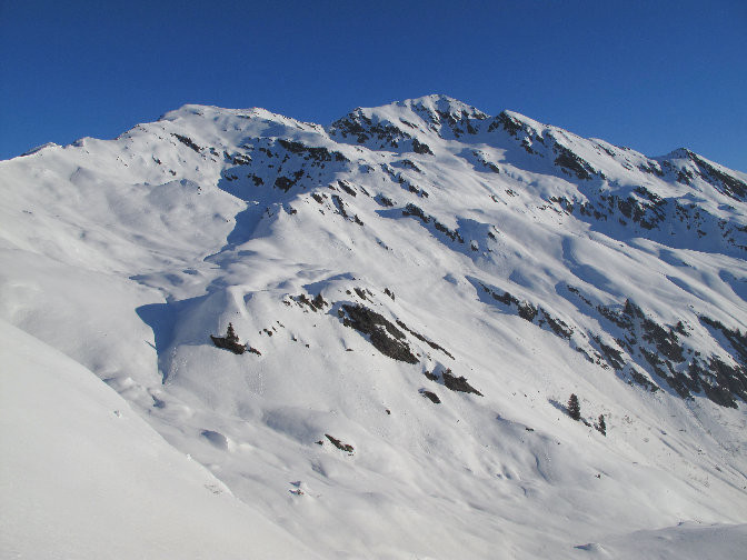 Versant sud du Grand Arc