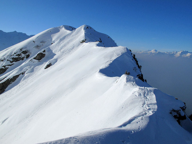 Sur la crête