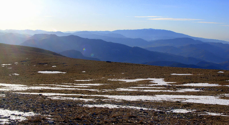 Panorama sur les Baronnies et le Ventoux