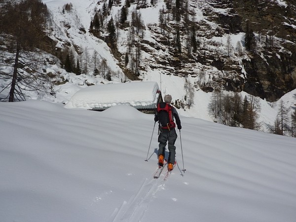 Salendo al Pizzo del Ramulazz; alp Remolasch