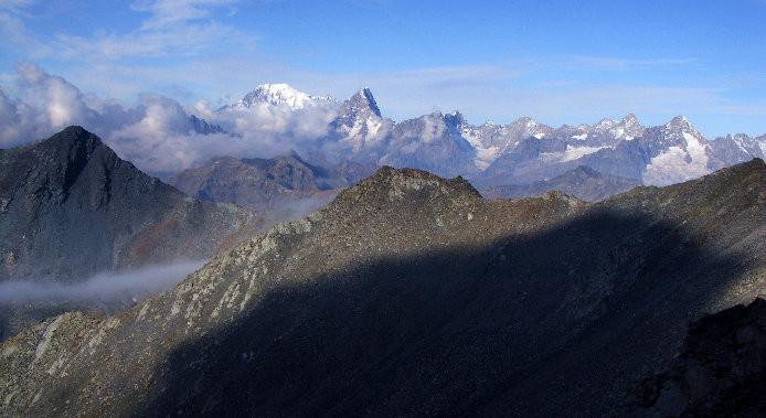 Vue sur le Mont Blanc