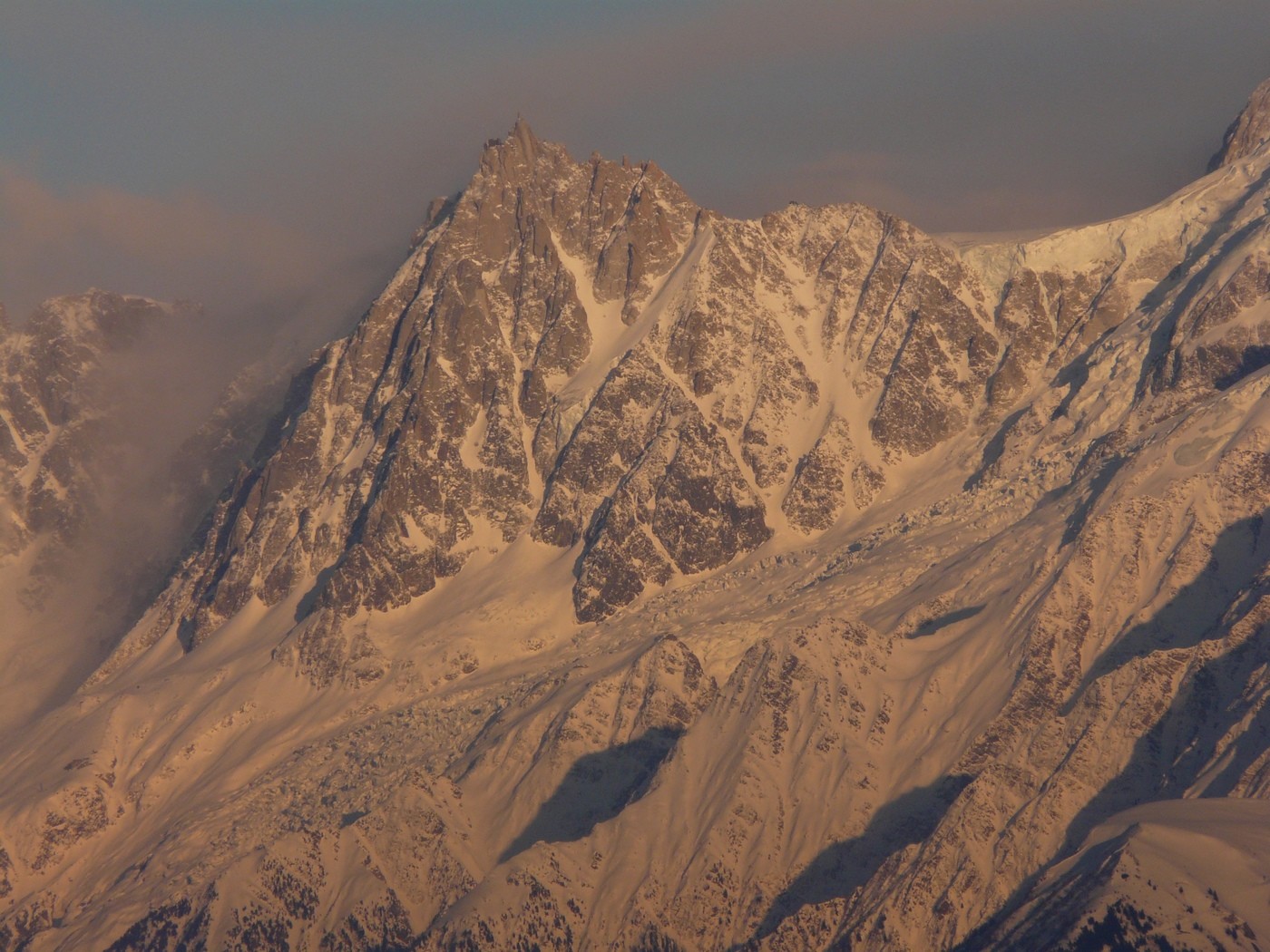 Aiguille du Midi - Versant W
