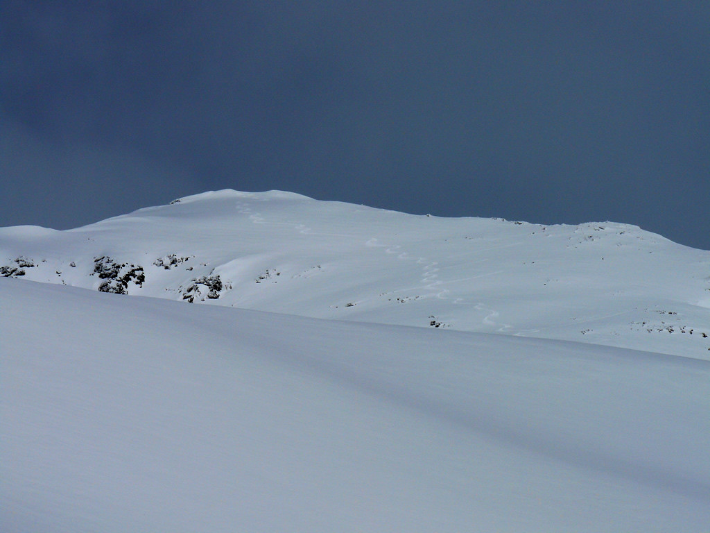 Discesa della cima del pizzo dosdé
