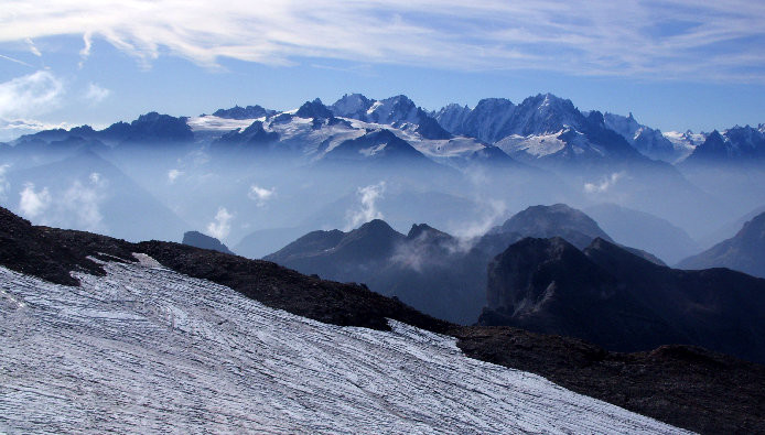 Le massif du Mont-Blanc
