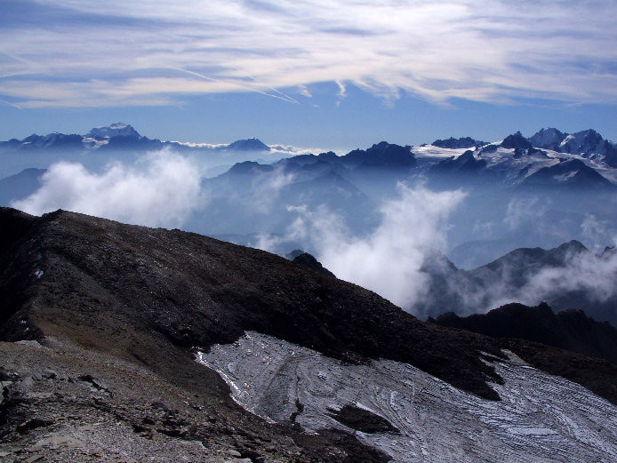 Le nord du massif du Mont-Blanc