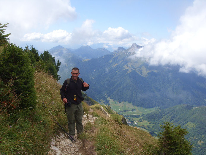 Dans la montée