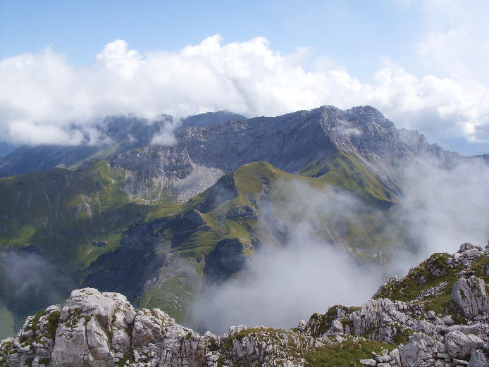 Vue sur la Pointe d'Arcalod
