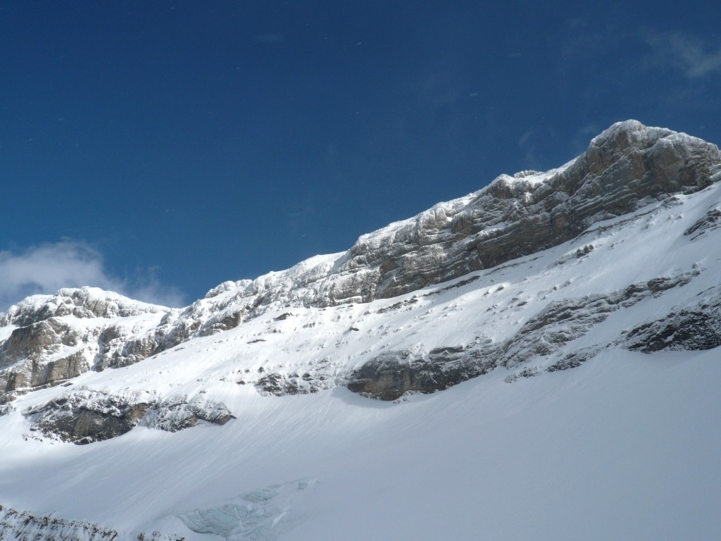 le versant NW des Diablerets