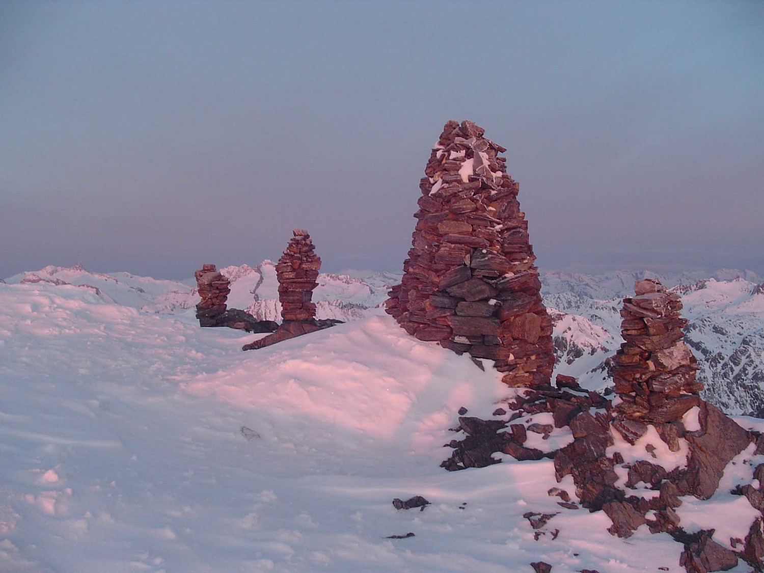 les cairns de l'Arbizon