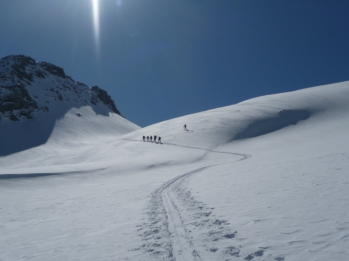 ...nel vallone del Gran Roc....