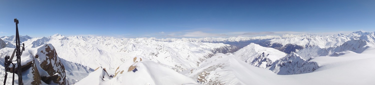 Panorama du sommet de Vouasson