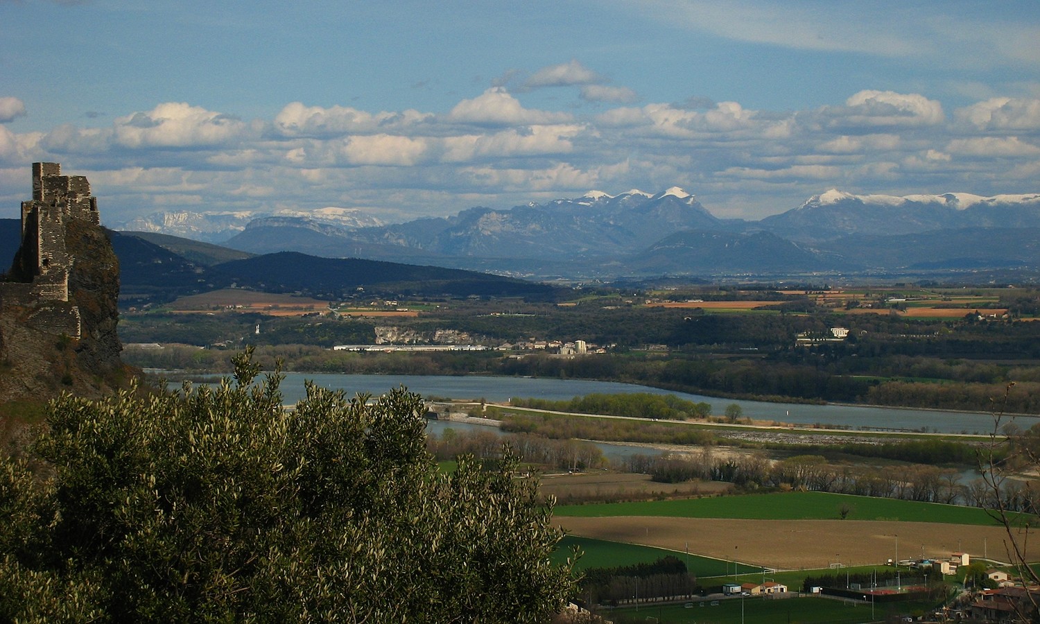 Château de Rochemaure, Vercors, Saoû, Couspeau, et vallée du Rhône