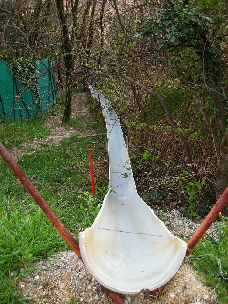 le fameux bisse de Rochemaure...