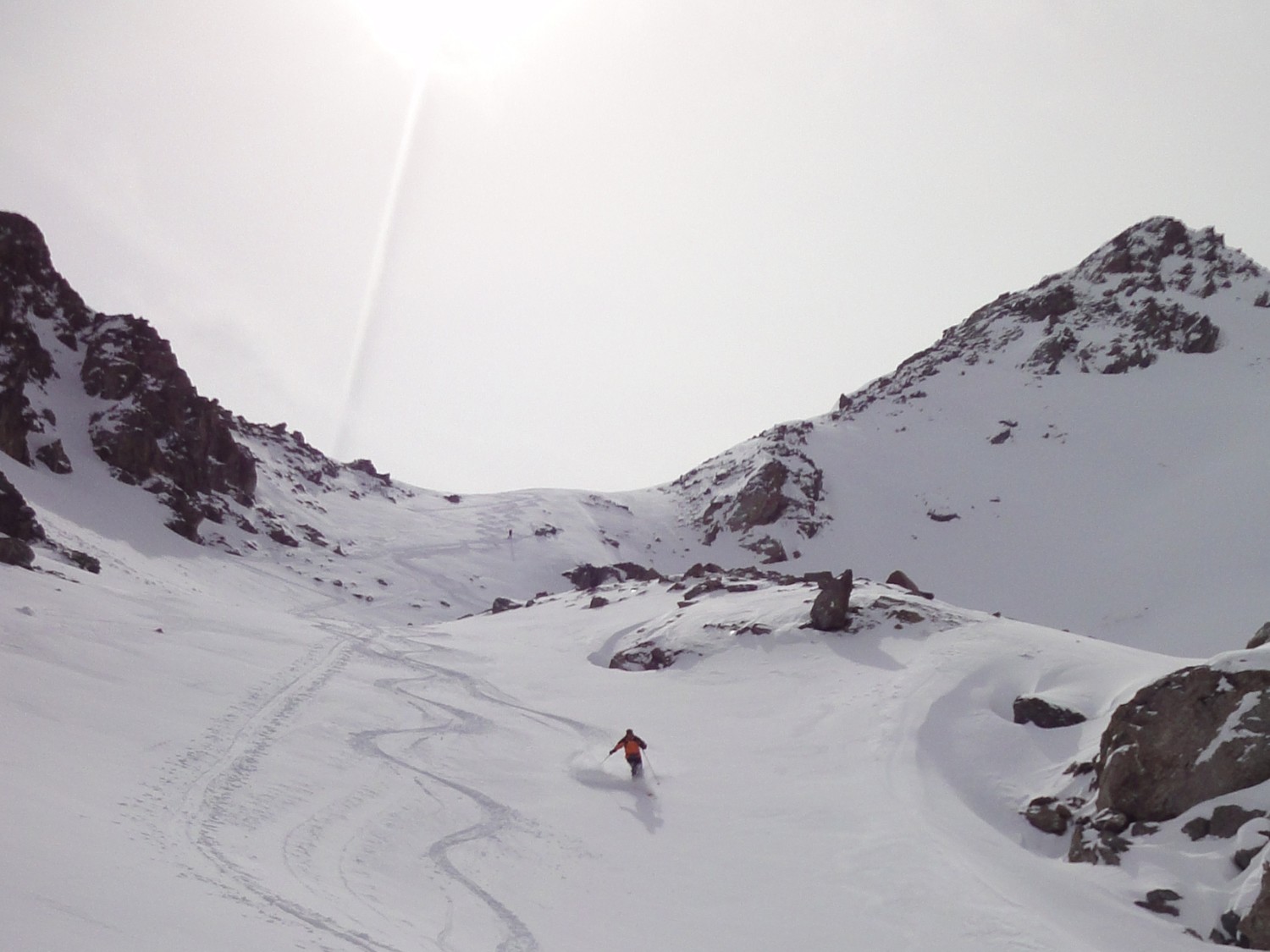 Les Louèrettes : en route pour la descente