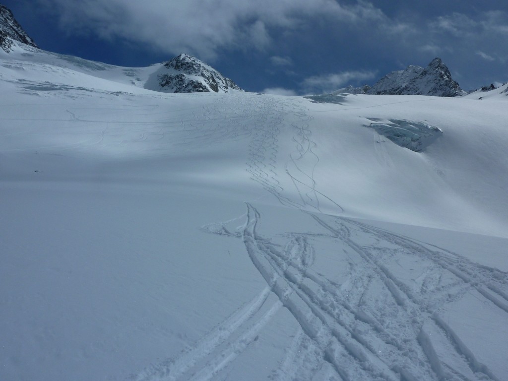 Combin de Boveire : Glacier