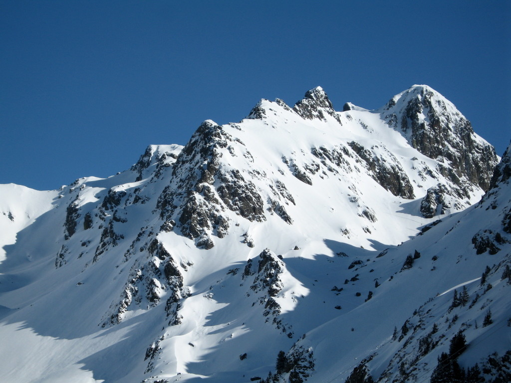 Les arêtes de l'Aigleton