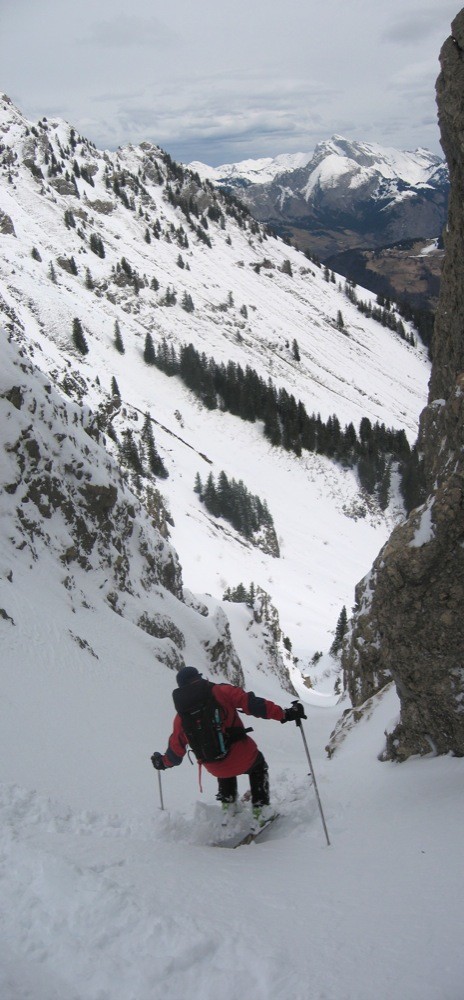 Au départ du couloir N du Brion
