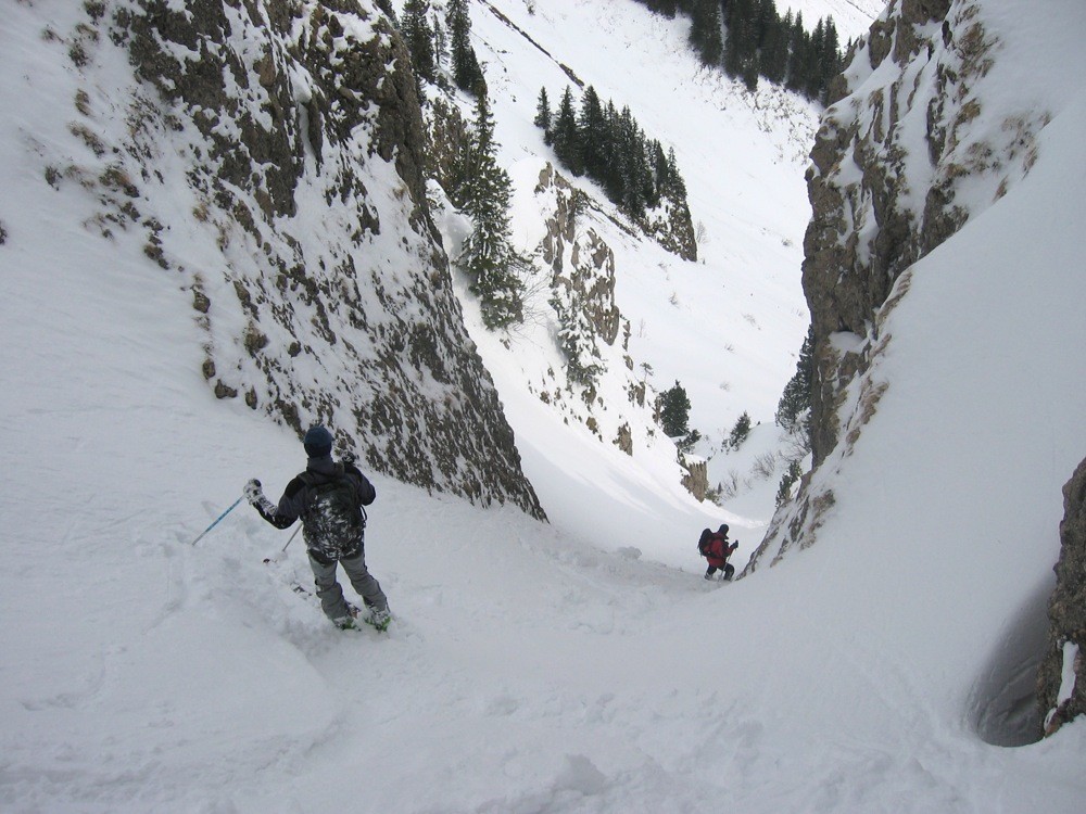 Dans le couloir N du Brion
