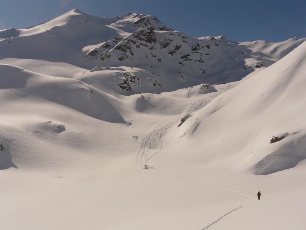 Descente de la Pointe de la Grande Combe