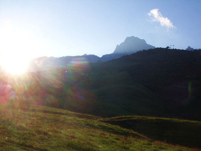 La Pointe Percée au matin