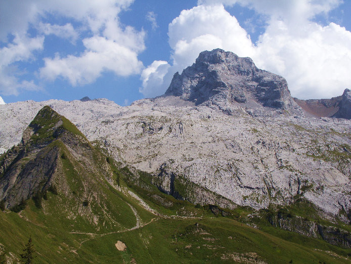 Vue sur l'itinéraire
