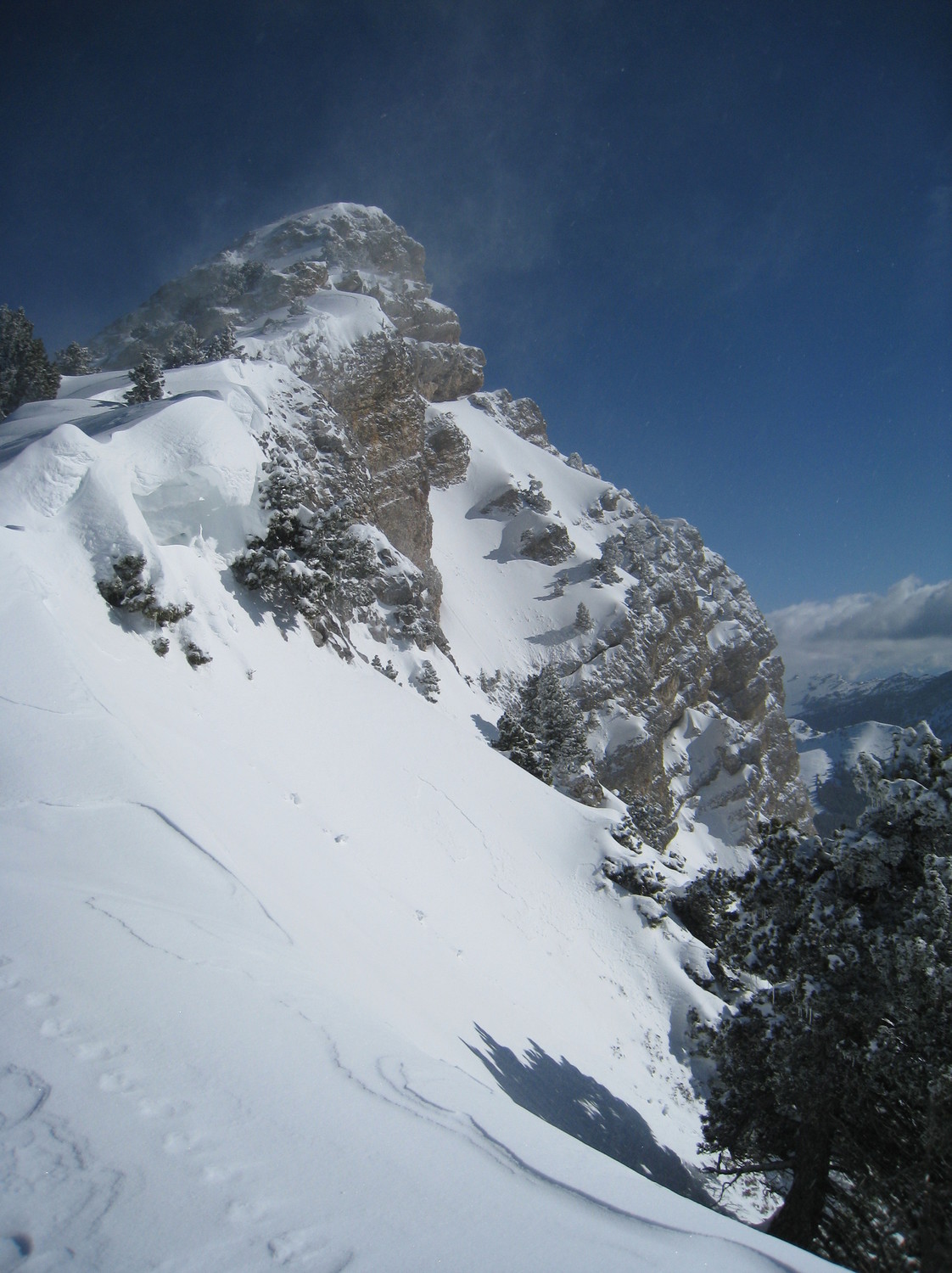 Chamechaude, sous le vent