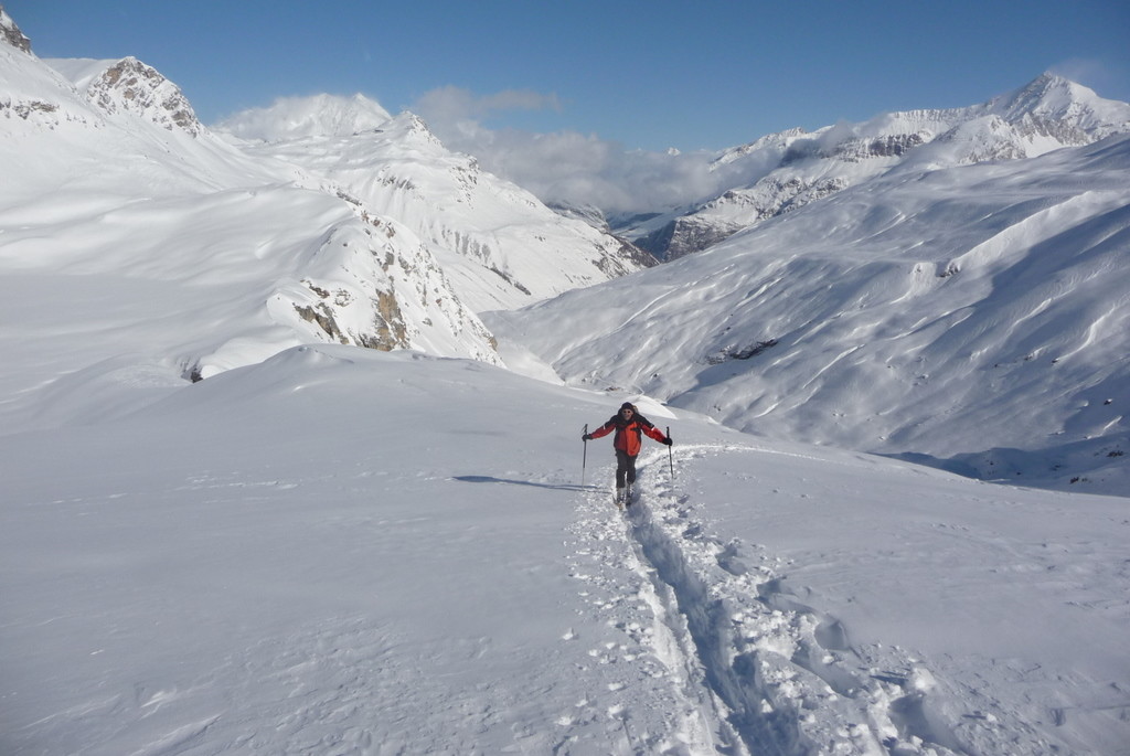 Yannick à la montée