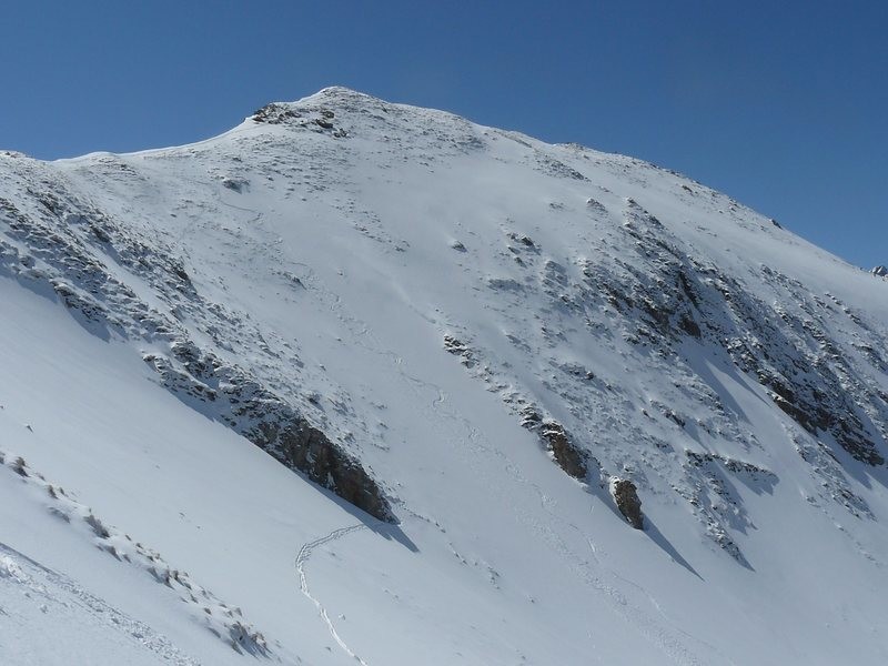 remontée et descente de Bertrand sous la Coume de Bourg