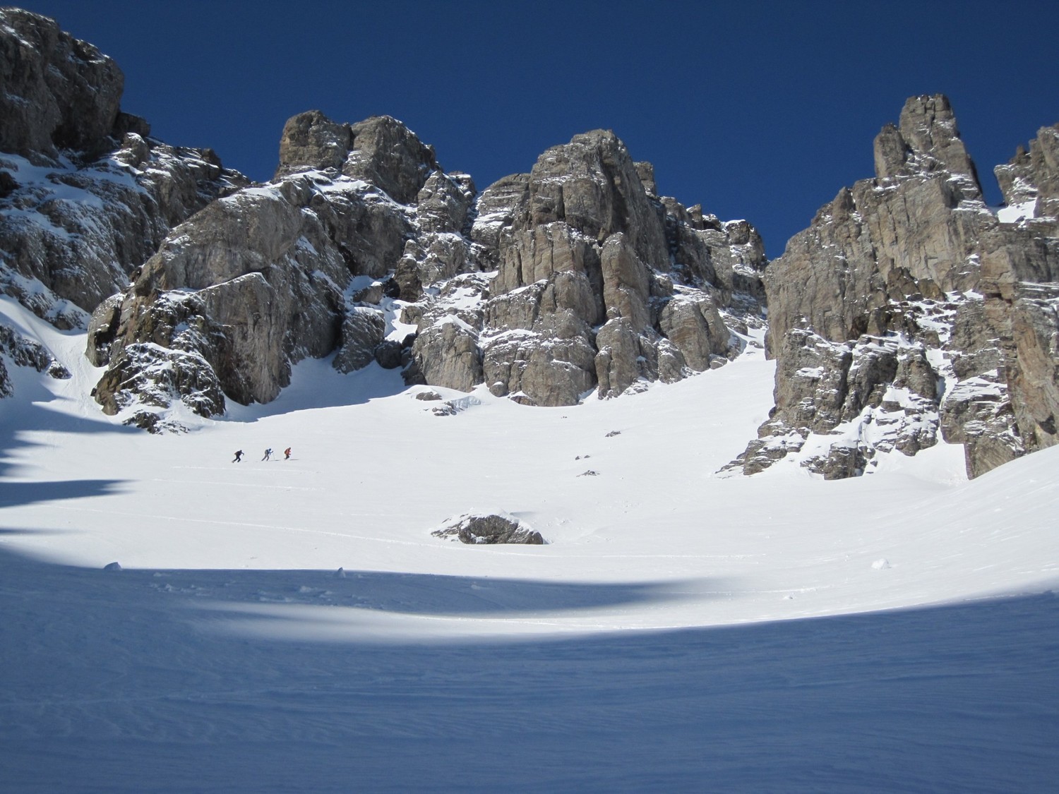 Sous la brèche 2658m